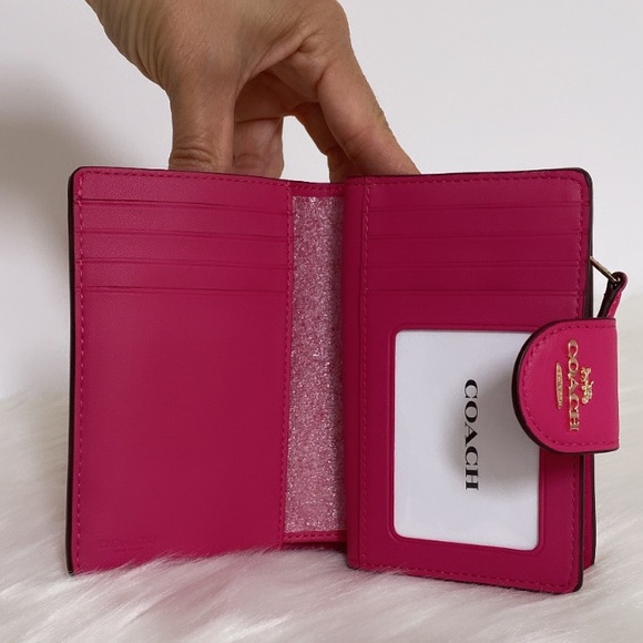 NWT💃Coach Medium Corner Zip Wallet With Quilting - Picture 5 of 7